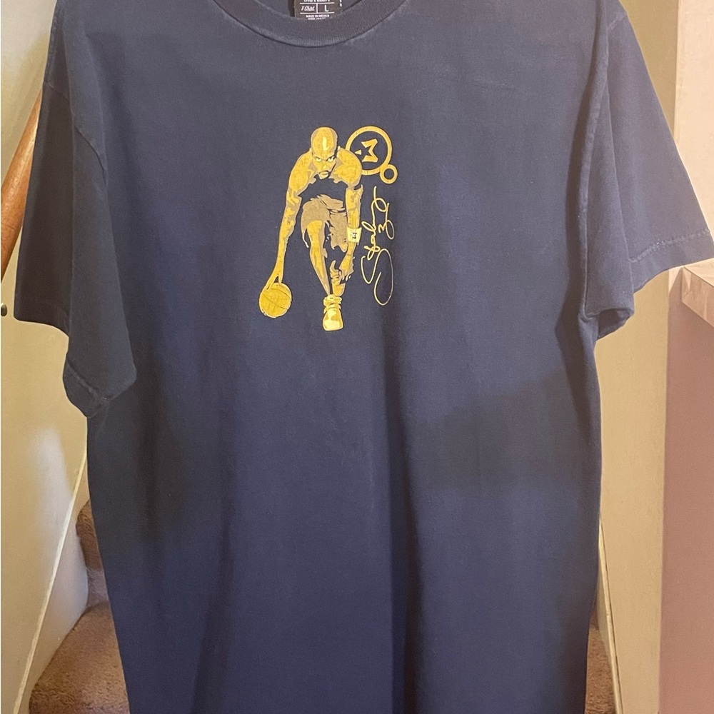 Vintage Starbury T-Shirt Navy with Gold Graphic